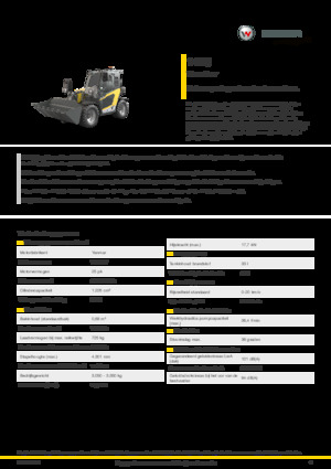Telehandlere Kramer 1445