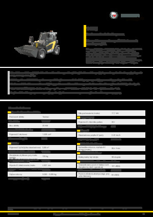 Telehandlere Kramer 1445
