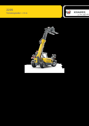 Telehandlere Kramer 2205