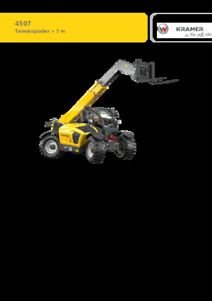 Telehandlere Kramer 4507