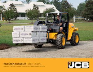 Telehandlere JCB 504-13 
