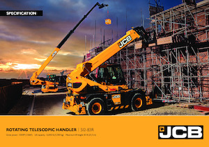 Încărcătoare telescopice cu structură superioară JCB 512-83R