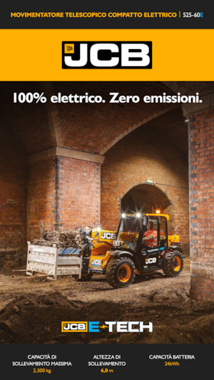 Telehandlere electrice JCB 525-60E Hi-Viz 