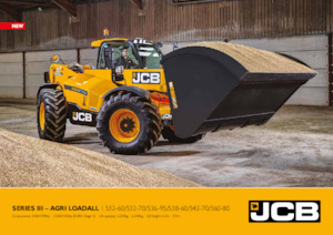 Încărcătoare (pe roți, cu cupă sau furci) JCB 536-95 AGRI