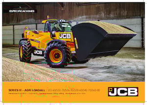 Încărcătoare (pe roți, cu cupă sau furci) JCB 536-95 AGRI