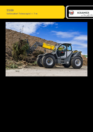 Telehandlere Kramer 5509