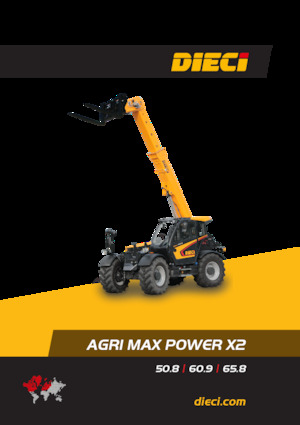 Telehandlere Dieci Agri Max 50.8 Power X2