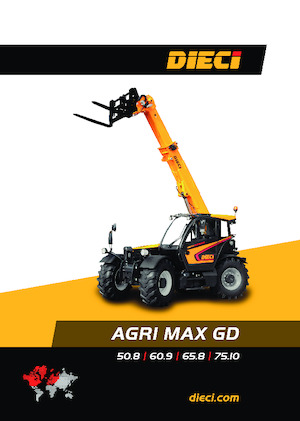 Telehandlere Dieci Agri Max 75.10 GD