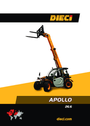 Telehandlere Dieci Apollo 26.6