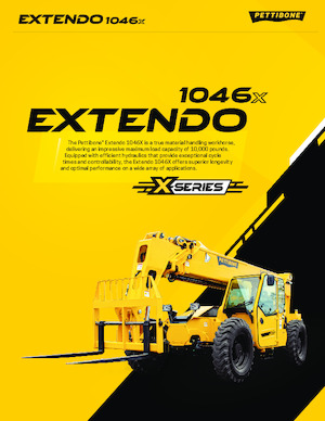 Telehandlere Pettibone Extendo 1046X