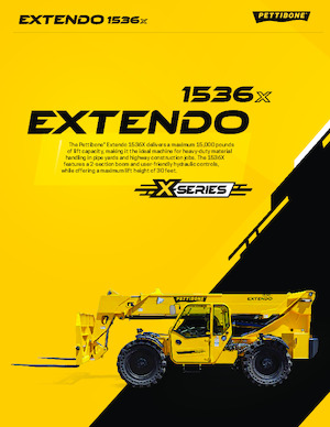 Telehandlere Pettibone Extendo 1536X