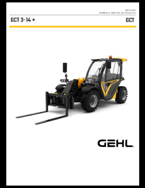 Telehandlere Gehl GCT 3-14 +