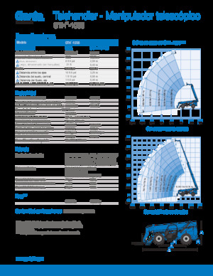 Telehandlere Genie GTH-1056 
