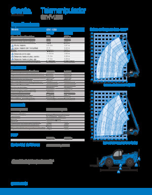 Telehandlere Genie GTH-1256 