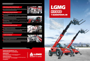Telehandlere LGMG  H1840