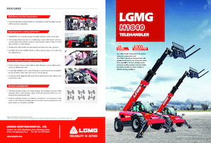 Telehandlere LGMG  H1840