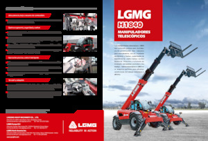 Telehandlere LGMG  H1840