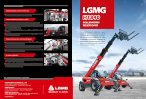 Telehandlere LGMG  H1840