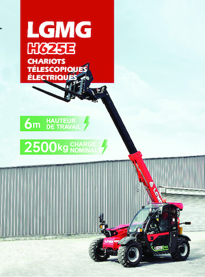 Telehandlere electrice LGMG  H625E