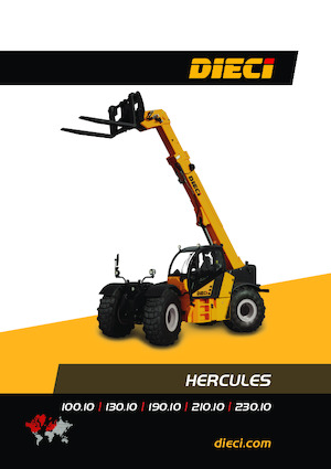 Telehandlere Dieci Hercules 210.10
