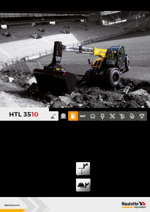 Telehandlere Haulotte HTL3510