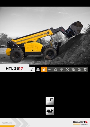 Telehandlere Haulotte HTL3617
