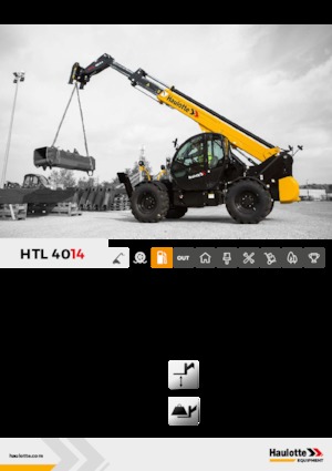 Telehandlere Haulotte HTL4014