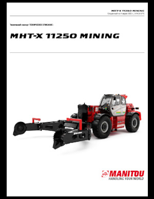 Telehandlere Manitou MHT-X 11250 Mining
