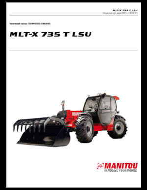 Telehandlere Manitou MLT-X 735 T LSU