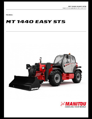 Telehandlere Manitou MT 1440 Standart EASY