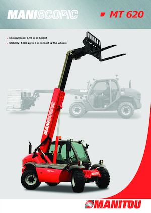 Telehandlere Manitou MT 620