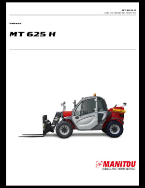 Telehandlere Manitou MT 625 H
