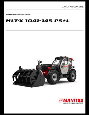 Telehandlere Manitou MT-X 733