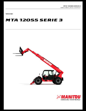 Telehandlere Manitou MTA 12055