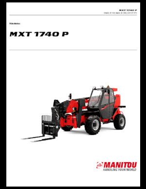 Telehandlere Manitou MXT 1740 P