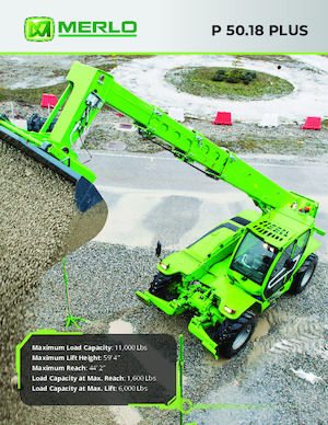 Telehandlere Merlo P 50.18 PLUS