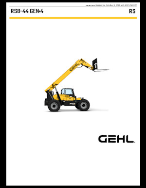 Telehandlere Gehl RS8-44