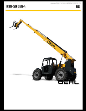 Telehandlere Gehl RS9-50
