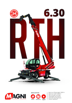 Încărcătoare telescopice cu structură superioară MAGNI RTH 6.30 SH