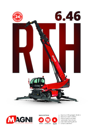 Încărcătoare telescopice cu structură superioară MAGNI RTH 6.46 SH