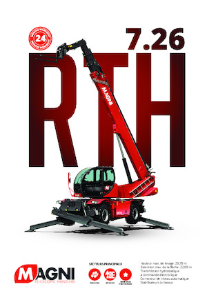 Încărcătoare telescopice cu structură superioară MAGNI RTH 7.26 SH