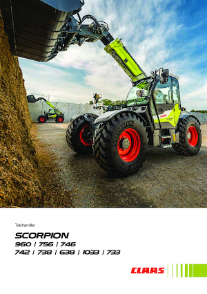 Telehandlere Claas Scorpion 738