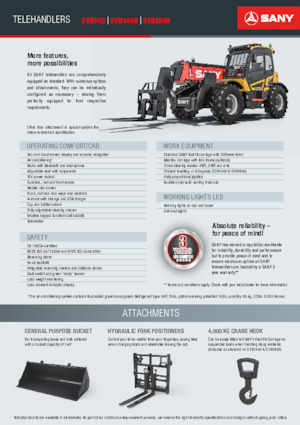 Telehandlere Sany STH1840