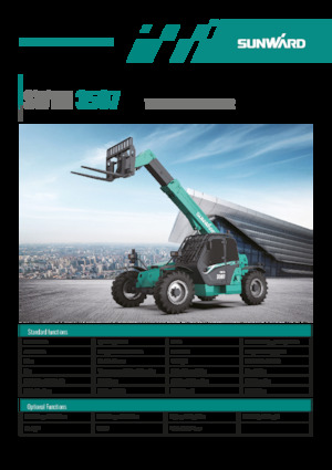 Telehandlere Sunward SWTH 3507