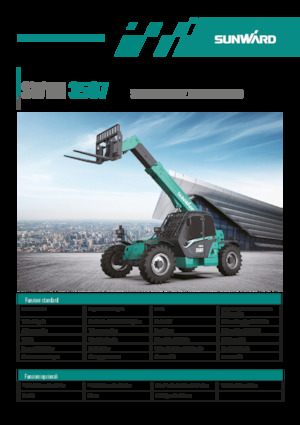 Telehandlere Sunward SWTH 3507