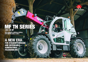 Telehandlere Massey Ferguson TH.8043