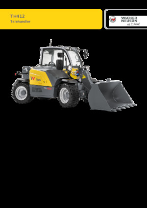 Telehandlere Wacker Neuson TH412