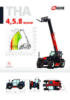 Telehandlere MAGNI THA 4,5.8