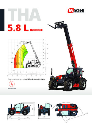 Telehandlere MAGNI THA 5.8 L