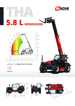 Telehandlere MAGNI THA 5.8 L